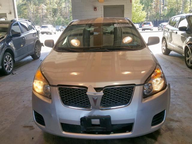 5Y2SL67889Z458036 - 2009 PONTIAC VIBE SILVER photo 7