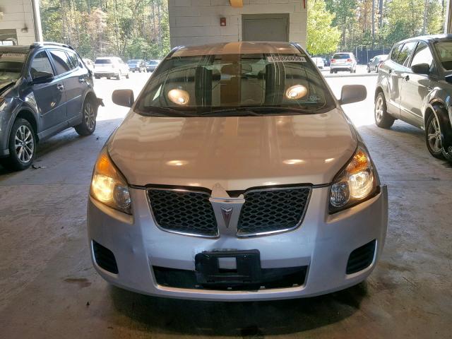 5Y2SL67889Z458036 - 2009 PONTIAC VIBE SILVER photo 9