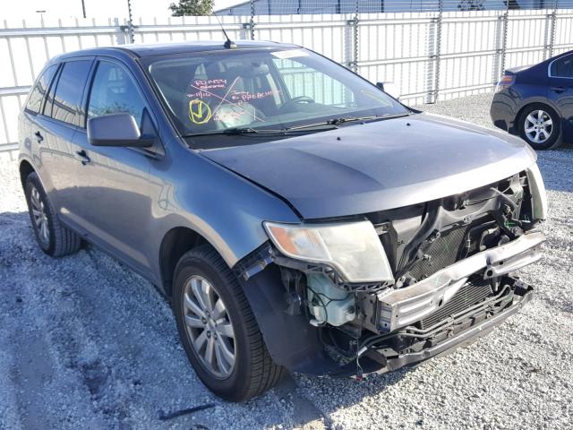 2FMDK38C89BA41382 - 2009 FORD EDGE SEL GRAY photo 1