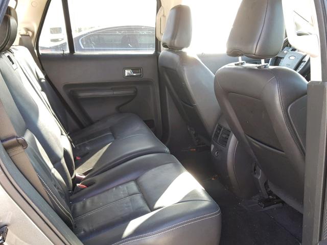 2FMDK38C89BA41382 - 2009 FORD EDGE SEL GRAY photo 6