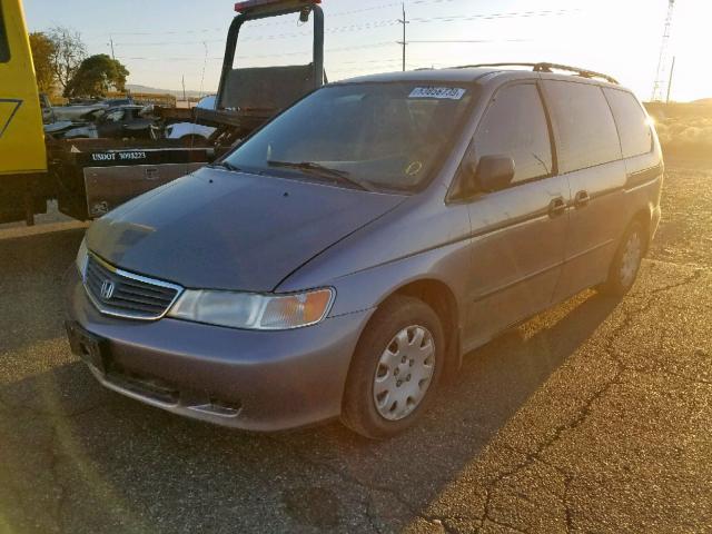 2HKRL1857XH510704 - 1999 HONDA ODYSSEY LX GRAY photo 2