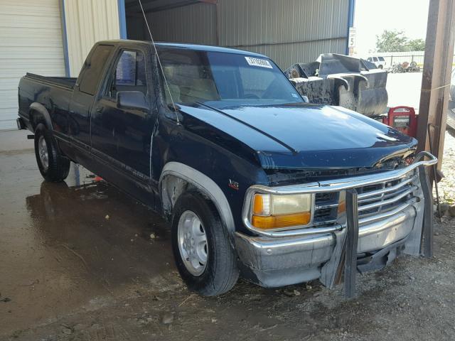 1B7GL23X1SS238697 - 1995 DODGE DAKOTA GREEN photo 1