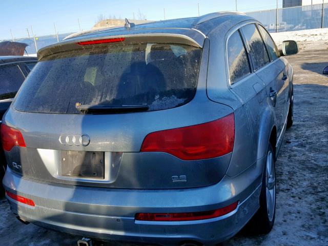 WA1EY64LX8D047492 - 2008 AUDI Q7 3.6 QUA BLUE photo 4