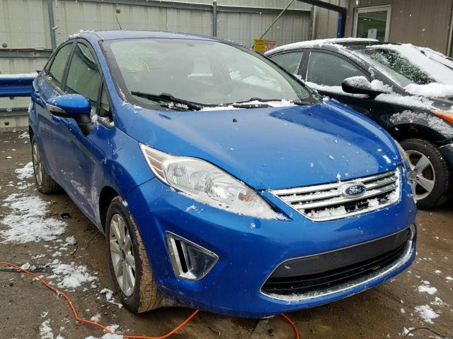 3FADP4CJ1BM173315 - 2011 FORD FIESTA SEL BLUE photo 1