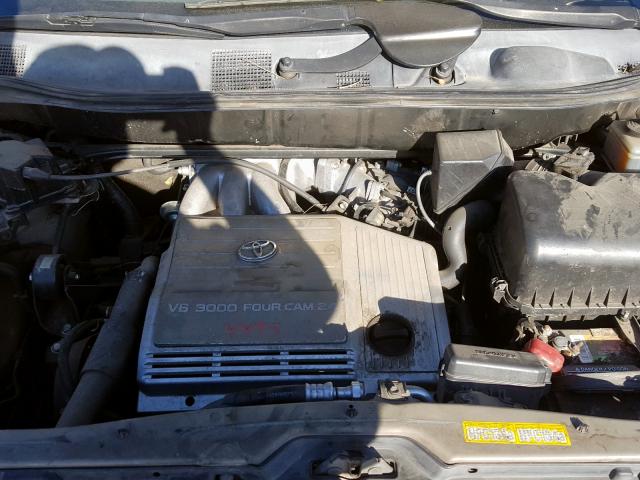 JT6HF10UXX0012913 - 1999 LEXUS RX 300 GOLD photo 7