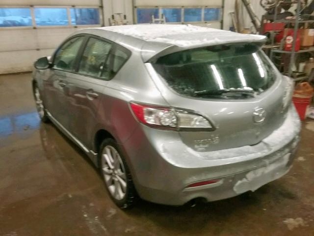 JM1BL1H50A1112833 - 2010 MAZDA 3 S SILVER photo 3