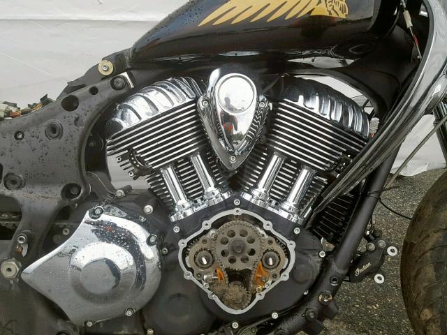 56KTCAAA8F3319651 - 2015 INDIAN MOTORCYCLE CO. CHIEFTAIN BLACK photo 7