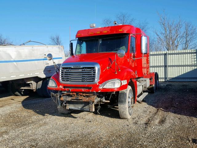 1FUJA6CV87LX38805 - 2007 FREIGHTLINER CONVENTION RED photo 2