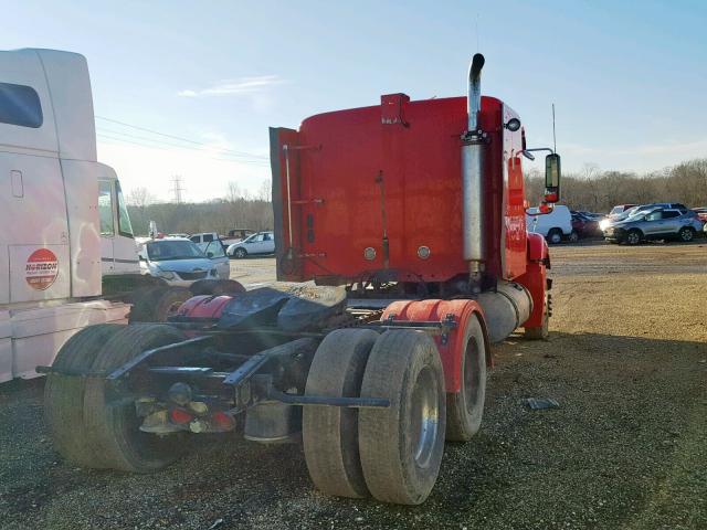 1FUJA6CV87LX38805 - 2007 FREIGHTLINER CONVENTION RED photo 4