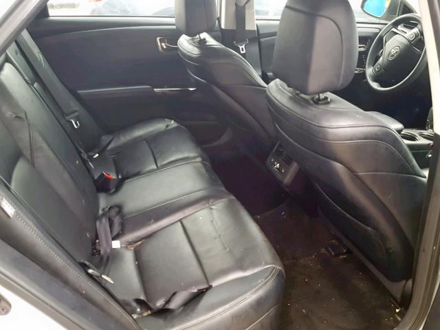 4T1BK1EB4FU144649 - 2015 TOYOTA AVALON XLE 银色 照片 6