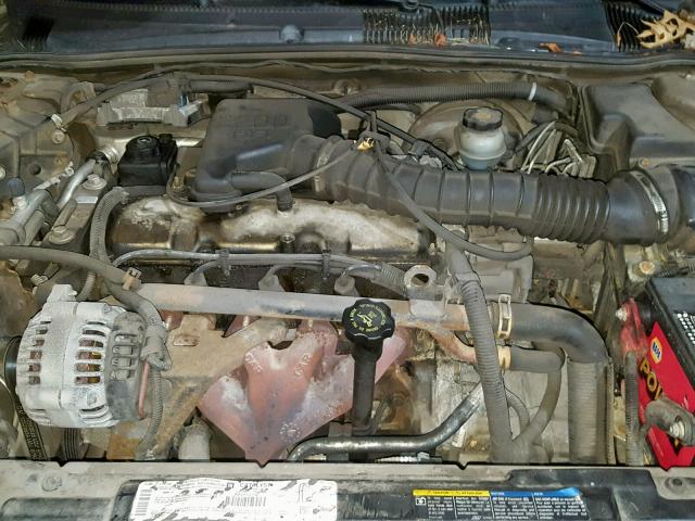 1G1JF524327267295 - 2002 CHEVROLET CAVALIER L TAN photo 7