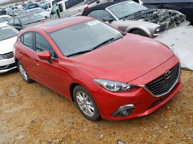 3MZBM1L76FM179479 - 2015 MAZDA 3 TOURING RED photo 1