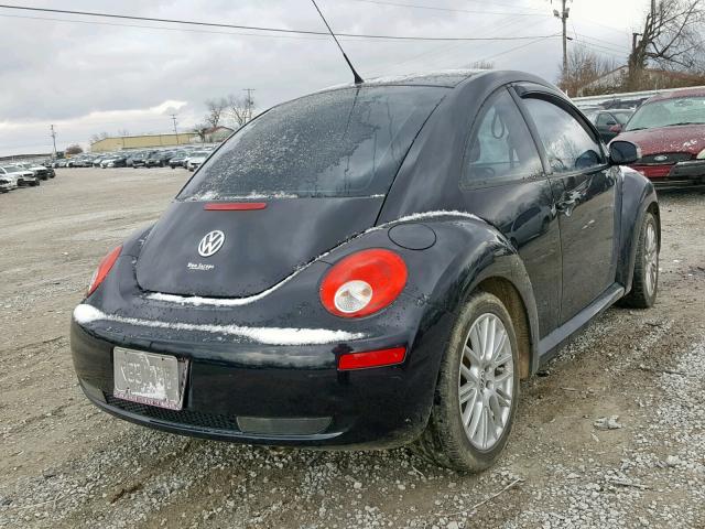 3VWRW31C57M502510 - 2007 VOLKSWAGEN NEW BEETLE შავი ფოტო 4