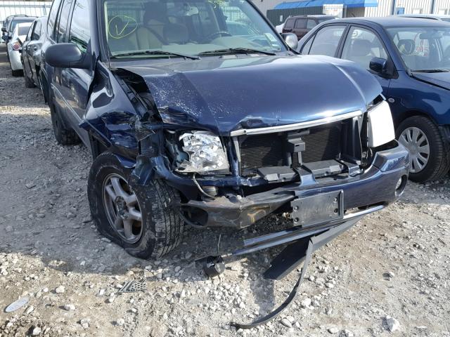 1GKDT13S382218580 - 2008 GMC ENVOY BLUE photo 9