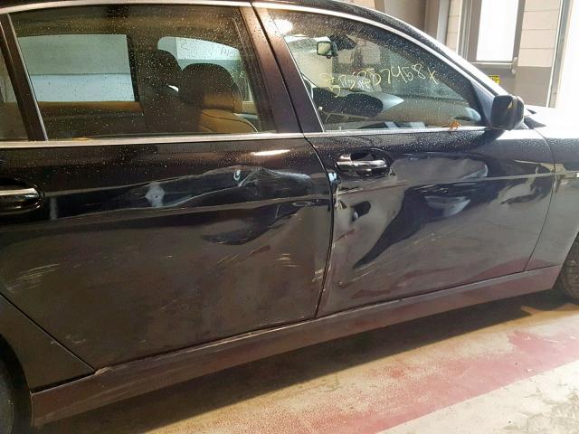 WBAHN83566DT33358 - 2006 BMW 750 LI BLACK photo 9