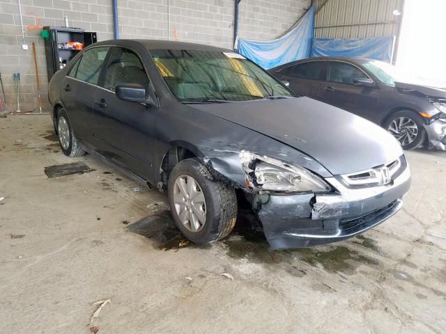 1HGCM56404A108452 - 2004 HONDA ACCORD LX GRAY photo 1