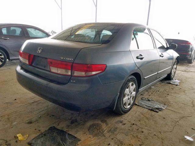 1HGCM56404A108452 - 2004 HONDA ACCORD LX GRAY photo 4