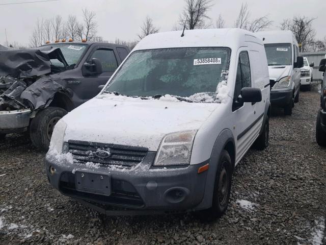 NM0LS7AN2DT167892 - 2013 FORD TRANSIT CO WHITE photo 2