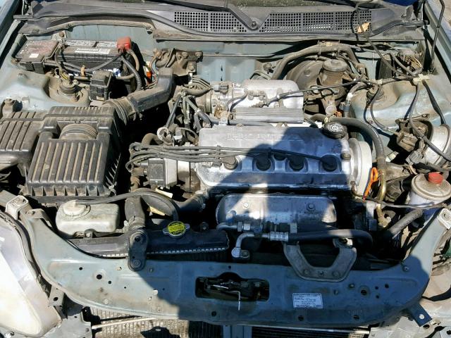 2HGEJ8649YH588176 - 2000 HONDA CIVIC EX BLUE photo 7