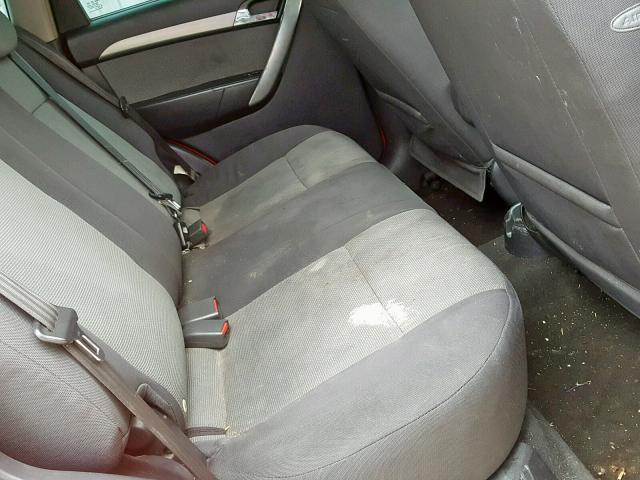 KL1TD66E59B390304 - 2009 CHEVROLET AVEO LS RED photo 6