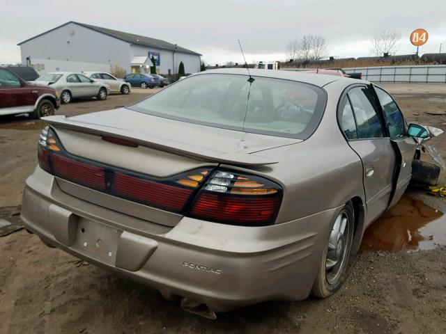 1G2HZ5419Y4244828 - 2000 PONTIAC BONNEVILLE BEIGE photo 4