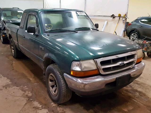 1FTYR14V2YTB36077 - 2000 FORD RANGER SUP GREEN photo 1