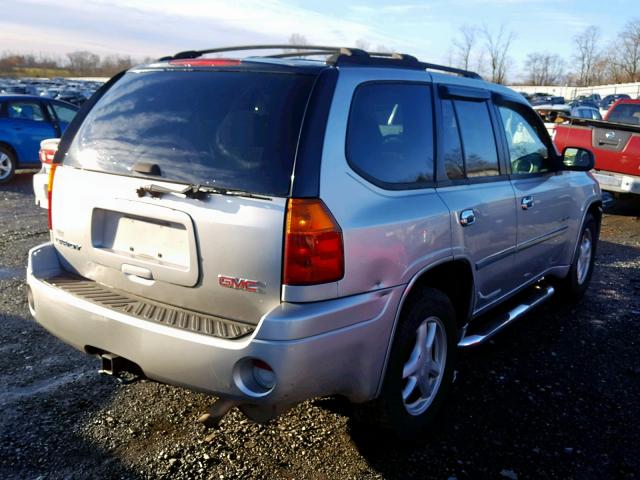 1GKDT13S962116407 - 2006 GMC ENVOY SILVER photo 4