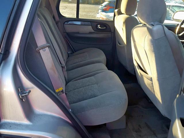 1GKDT13S962116407 - 2006 GMC ENVOY SILVER photo 6