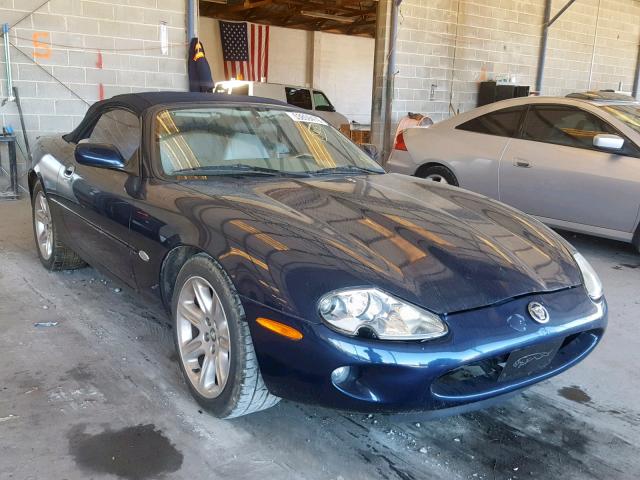 SAJJA42C1YNA00270 - 2000 JAGUAR XK8 BLUE photo 1