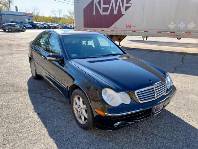 WDBRF84J74F536324 - 2004 MERCEDES-BENZ C 320 4MAT BLACK photo 1