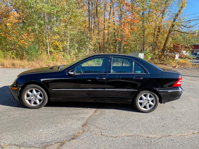 WDBRF84J74F536324 - 2004 MERCEDES-BENZ C 320 4MAT BLACK photo 5