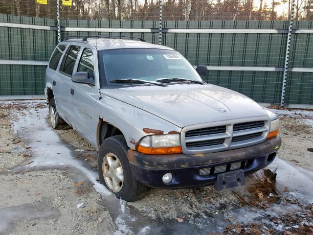 1B4HS28N0YF102011 - 2000 DODGE DURANGO GRAY photo 1