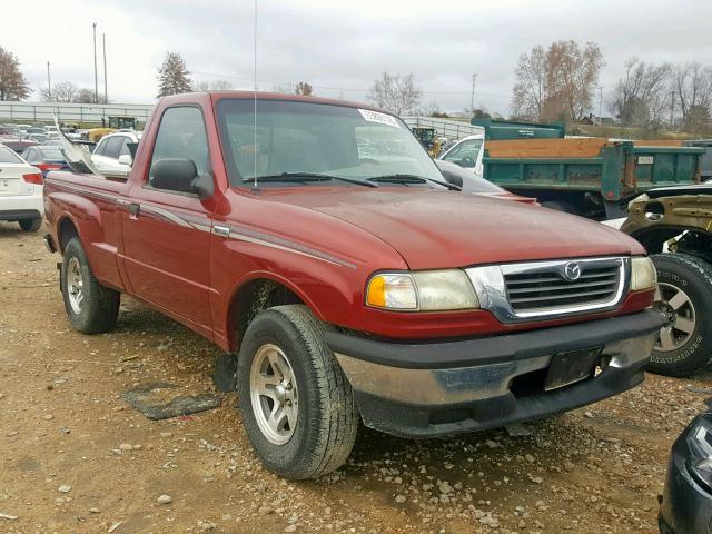 4F4YR12C1WTM36036 - 1998 MAZDA B2500 RED photo 1