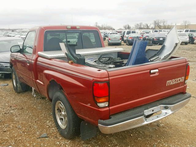 4F4YR12C1WTM36036 - 1998 MAZDA B2500 RED photo 3