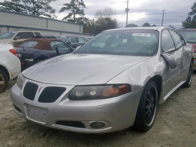 1G2HZ54Y94U254590 - 2004 PONTIAC BONNEVILLE SILVER photo 2