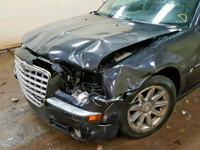 2C3KA63H06H340249 - 2006 CHRYSLER 300C BLACK photo 9