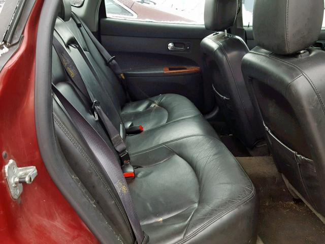 2G4WD532251218523 - 2005 BUICK LACROSSE C BURGUNDY photo 6