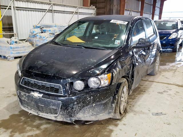 1G1JA6SH4C4187000 - 2012 CHEVROLET SONIC LS 黑色 照片 2