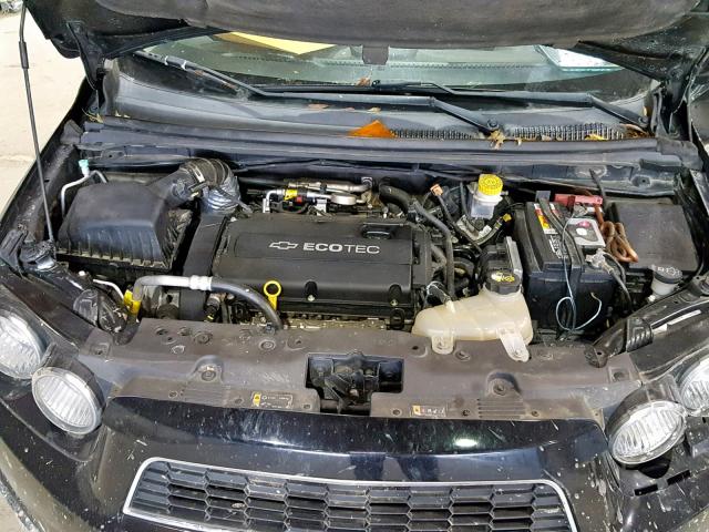 1G1JA6SH4C4187000 - 2012 CHEVROLET SONIC LS 黑色 照片 7