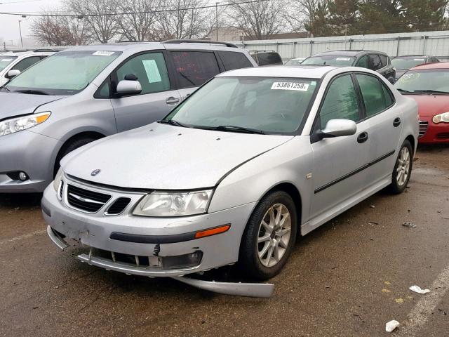 YS3FD49Y551025680 - 2005 SAAB 9-3 ARC GRAY photo 2