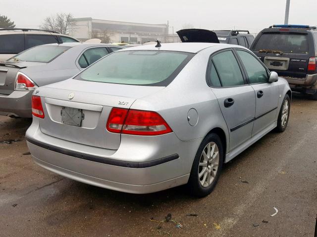 YS3FD49Y551025680 - 2005 SAAB 9-3 ARC GRAY photo 4