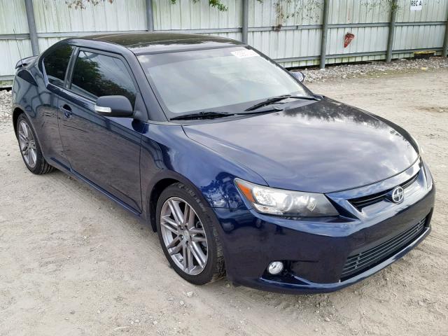 JTKJF5C73B3019502 - 2011 TOYOTA SCION TC 蓝色 照片 1
