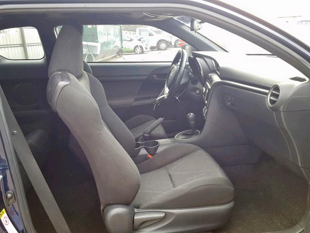 JTKJF5C73B3019502 - 2011 TOYOTA SCION TC 蓝色 照片 5
