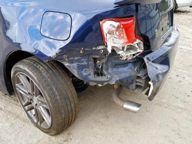 JTKJF5C73B3019502 - 2011 TOYOTA SCION TC 蓝色 照片 9