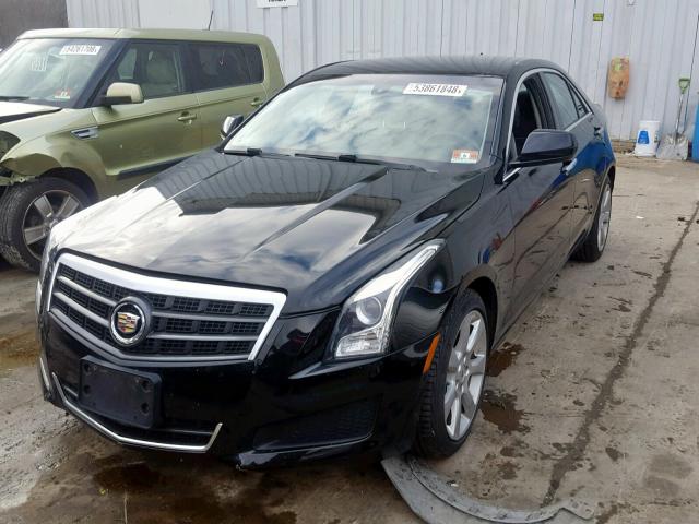 1G6AG5RX6D0171812 - 2013 CADILLAC ATS BLACK photo 2