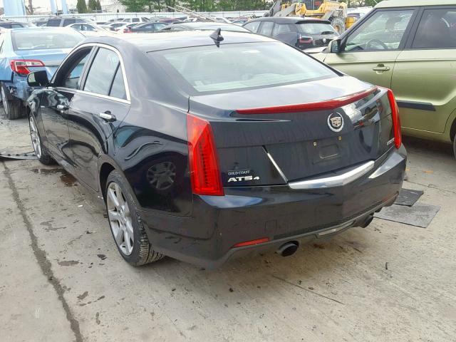 1G6AG5RX6D0171812 - 2013 CADILLAC ATS BLACK photo 3