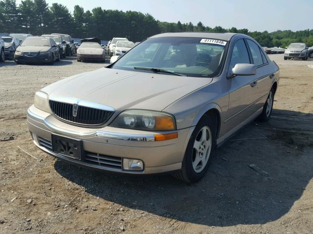 1LNHM86S91Y613733 - 2001 LINCOLN LS BEIGE photo 2