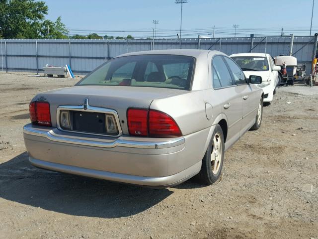 1LNHM86S91Y613733 - 2001 LINCOLN LS BEIGE photo 4