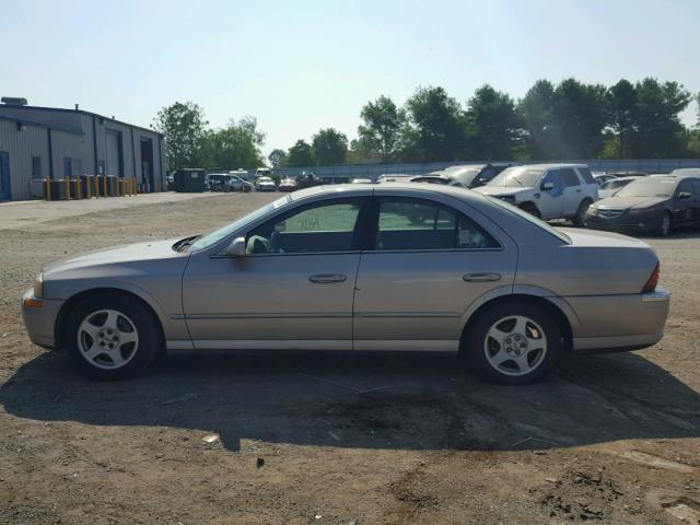 1LNHM86S91Y613733 - 2001 LINCOLN LS BEIGE photo 9