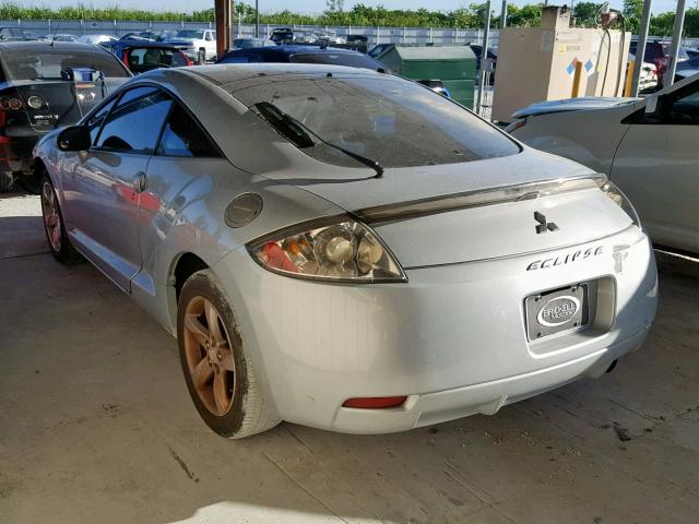 4A3AK24F28E005978 - 2008 MITSUBISHI ECLIPSE GS SILVER photo 3